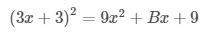 What is the coefficient of the second term of the trinomial?