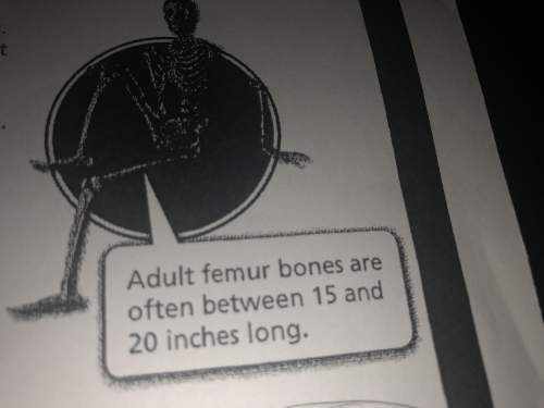 Forensic anthropologists analyze skeletons to solve crimes. they can use the length of a femur bone