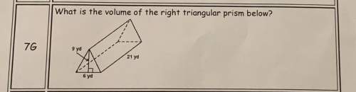 What is the value of the right triangular prism? and can you explain