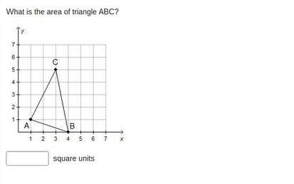 (lots of points, dumb answers will be reported) what is the area of triangle abc?&lt;
