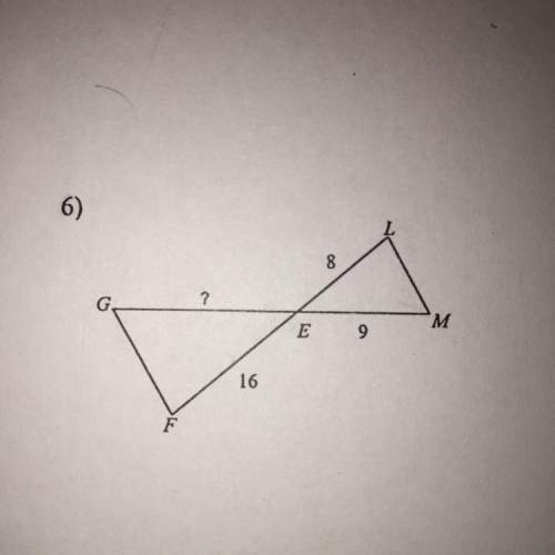 Find the missing length. the triangles in each pair are similar