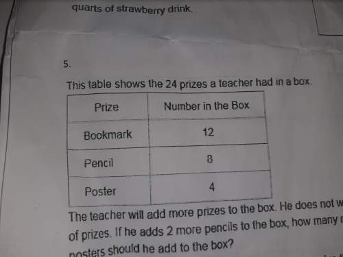 The teacher will add more pizzas to the box.he does not want to change the ratios among the three ty