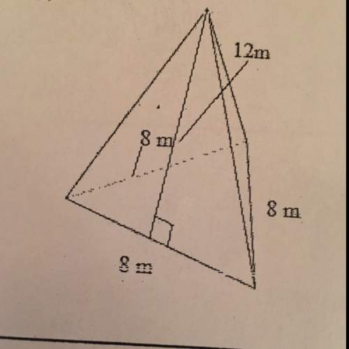 What is the surface area of this triangular prism shown above?