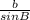 \frac{b}{sinB}