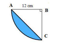 Find the area of the shaded regions. Give your answer as a completely simplified exact value in term