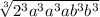 \sqrt[3]{2^3a^3a^3ab^3b^3}
