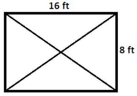 Lincoln is building a wooden garage door in the shape of a rectangle with a width of 16 ft and a hei