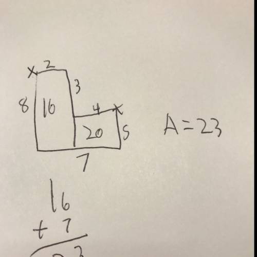 How do u solve the area if theres more then one number to multiply