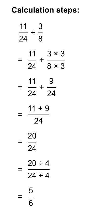 What is the sum of 1/8+5/15+3/8