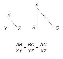 Which triangle similarity postulate can be used to prove that triangle xyz is similar to triangle ab