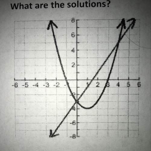 10 !  how many points of intersection are on the graph? what are the solutions? show a