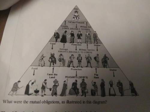 What were the mutual obligation as illustrated in this diagram?  the obligation between each social