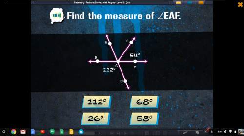 Find the measurement of eaf use the picture and chose one of the answers form the picture