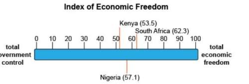 What is the best way to describe the economies of kenya, nigeria, and south africa?  a