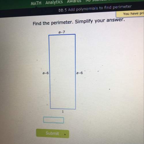 Find the perimeter and simplify your answer