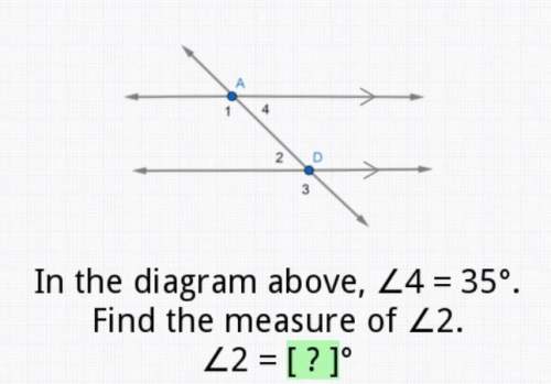 What is the measure of angle 2? is it 145° will give brainliest!
