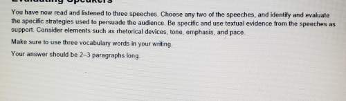 Can someone me with this assignment. will mark brainliest. ( you have now read and listened to thr