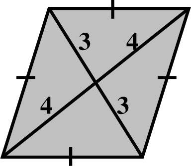 Find the area of the shaded region.