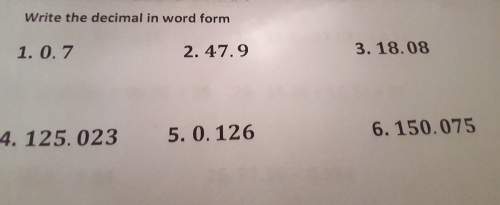 What is 0.7, 47.9, 18.08, 125.023, 0.126, and 150.075 in word form?
