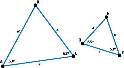 Best answer gets  decide whether the triangles are similar. if so, determine the appropr