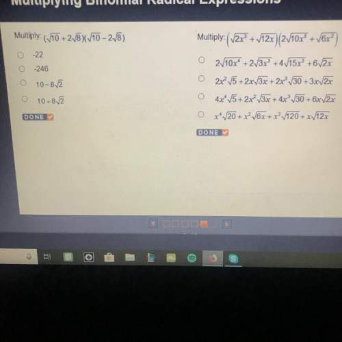 Does anyone know the answers to this algebra question? will give brainiest