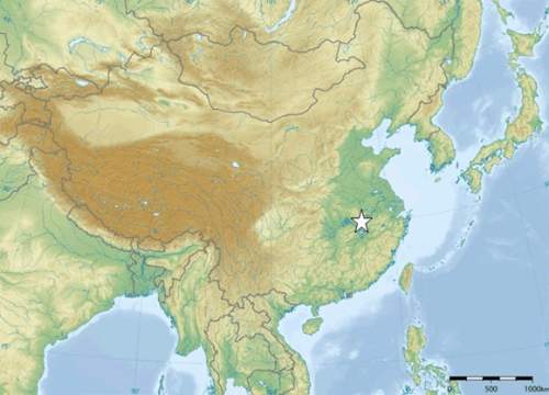 On the map below, the star is marking which physical feature of eastern asia?  the himal
