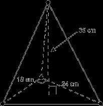 What is the volume of this pyramid?  7560 cm³ 5040 cm³ 2520 cm³&lt;
