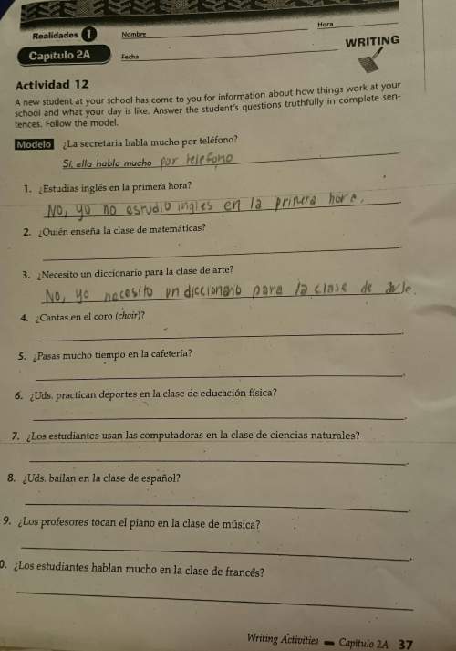 You guys answer the easy spanish questions?