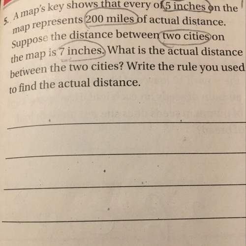 Idon't know how to get the answer for number 5