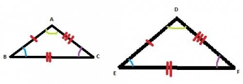 By definition, two shapes are congruent if you can map one onto the other using rigid transformation