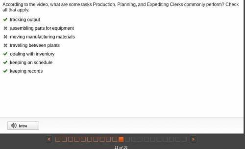 According to the video, what are some tasks Production, Planning, and Expediting Clerks commonly per