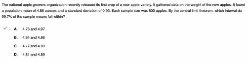 2.

Select the correct answer.
The national apple growers organization recently released its first c