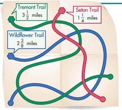 In one day, Ricardo hiked 2_ 2 3 times as far as Bernie and Chloe hiked before they ate lunch. How f