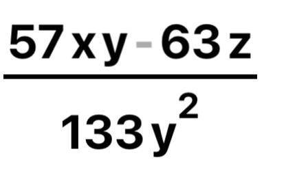 (3x)/(7y)-:(9z)/(19y^(2))