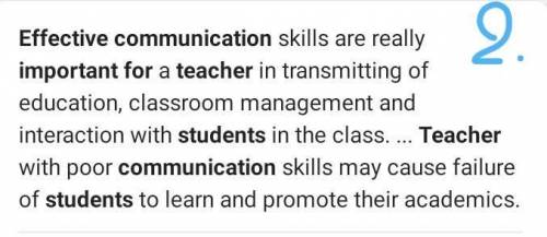 STATEMENTS OF THE PROBLEM

1. How to have an effective communication between teachers and students?2