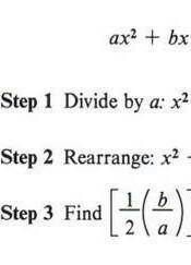 Quadratics by taking square roots: With Steps

Create a list of steps, in order, that will solve the