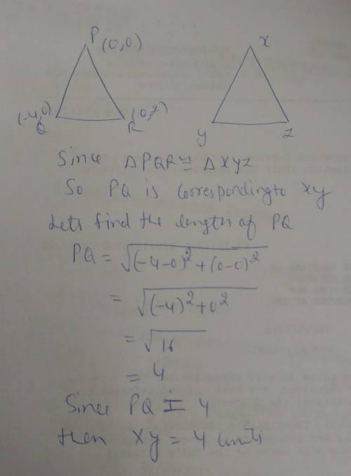 WIll GIVE BRAINLISET PLS ANSWER ASAP

Triangle PQR has coordinates P (0, 0), Q (-4, 0), and R (0, 2)