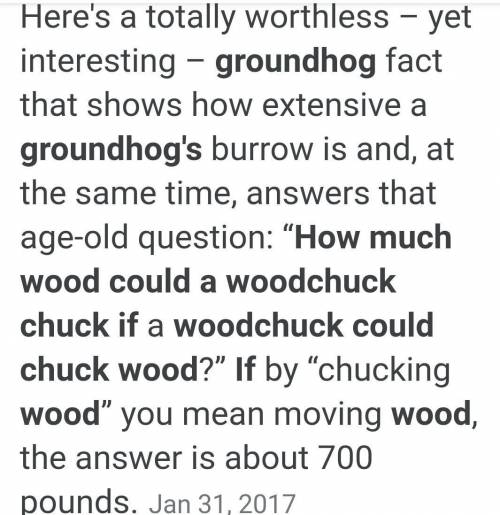 How many wood can a wood chuck chuck if a wood chuck wood chuck wood?