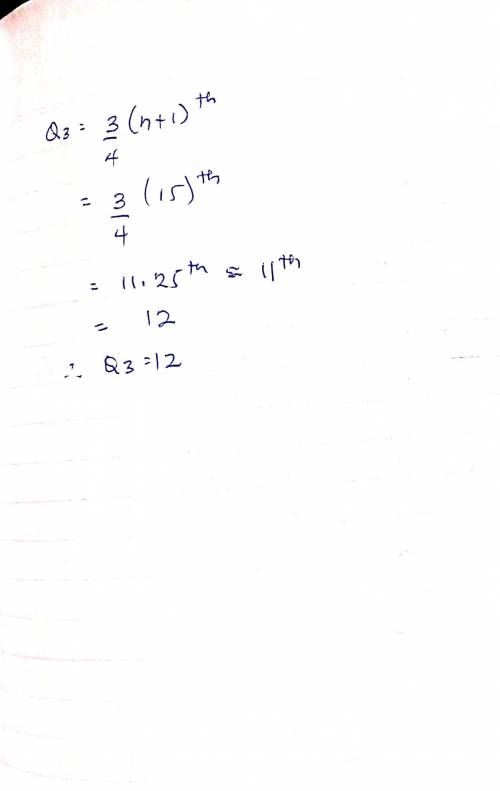 Please help me find the answers 
For the mean median mode range mm max q1