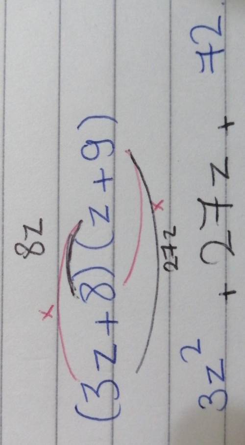 LO

Find the area of the rectangle below.
3z
8
N
9
O 32? +353
O 3:? + 8z + 72
3:2 + 352 + 72
03:? +2