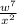 \frac{w^7}{x^2}