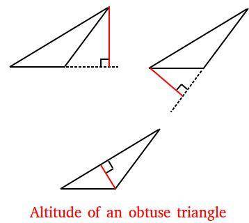 Which type of triangle has altitudes that form outside the triangle itself?

Select one:
a. acute
b.