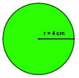 If the radius of the circle is 4 cm, find its circumference. [Use 3.14 for π.] A) 12.56 cm  B) 25.12