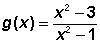 Differentiate between the vertical and horizontal asymptotes of the function. Which of the following