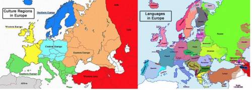 Use the two maps below to answer the following question: Left Image: Public Domain Right Image: Publ