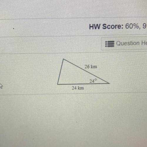 Can someone plz find the area to this triangle