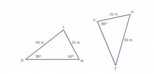 These figures are congruent .What is VT?