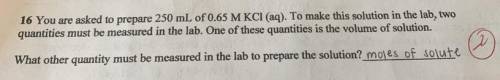 Can someone explain how this is wrong? I don’t think it is wrong but my chem teacher deducted points