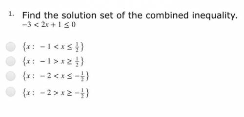 What is the solution set