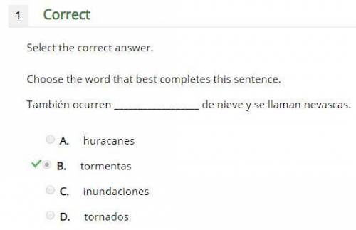 Select the correct answer. Choose the word that best completes this sentence. También ocurren ______